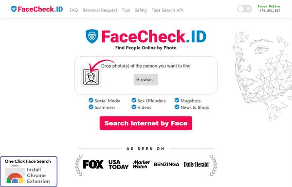 FaceCheck ID ai-tool