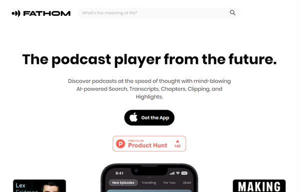 Fathom.fm ai-tool