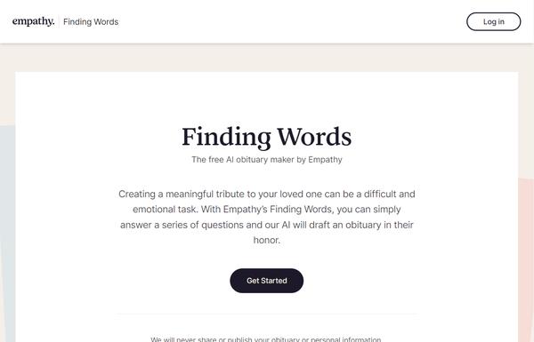 Finding Words  ai-tool