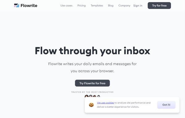 Flowrite ai-tool