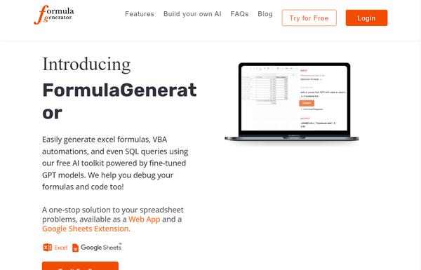 Formula Generator ai-tool