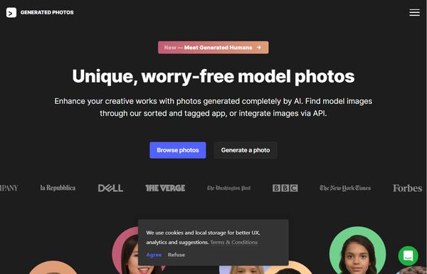 Generated Photos ai-tool