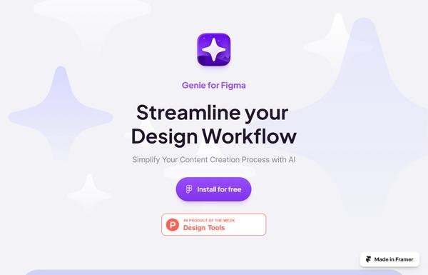 Genie - Figma ai-tool