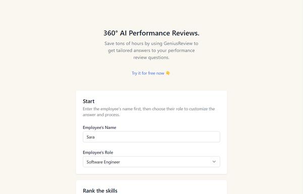 GeniusReview ai-tool