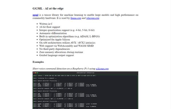 GGML ai-tool