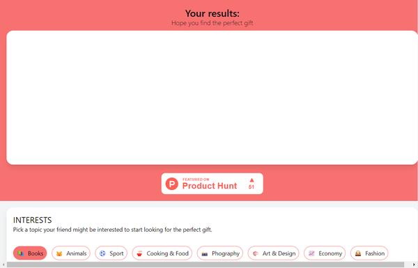 GiftIdeas AI ai-tool