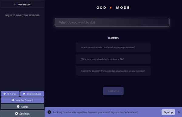 Godmode ai-tool