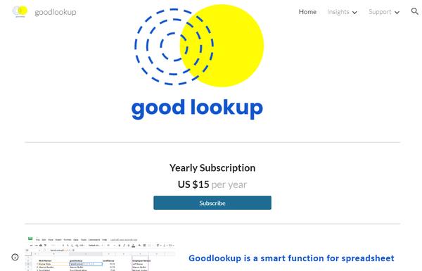 Goodlookup ai-tool