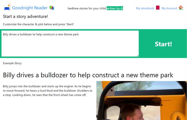 Goodnight Reader ai-tool