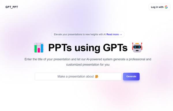 GPT-PPT ai-tool