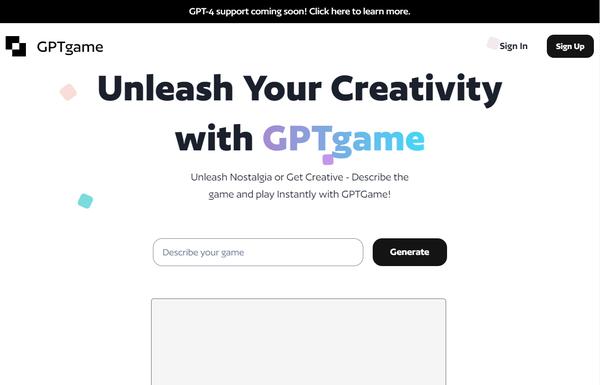 GPTGame ai-tool