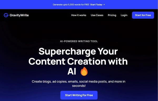 GravityWrite ai-tool