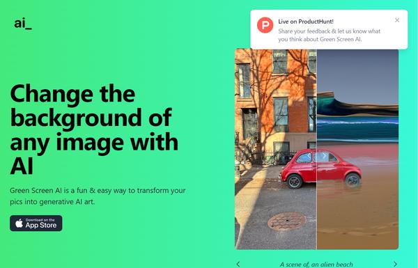 Green Screen AI ai-tool