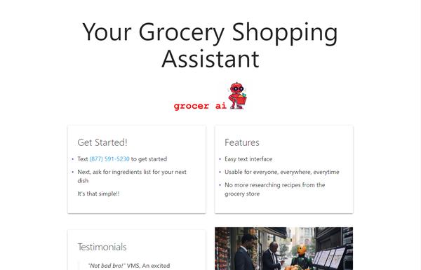 Grocer AI ai-tool