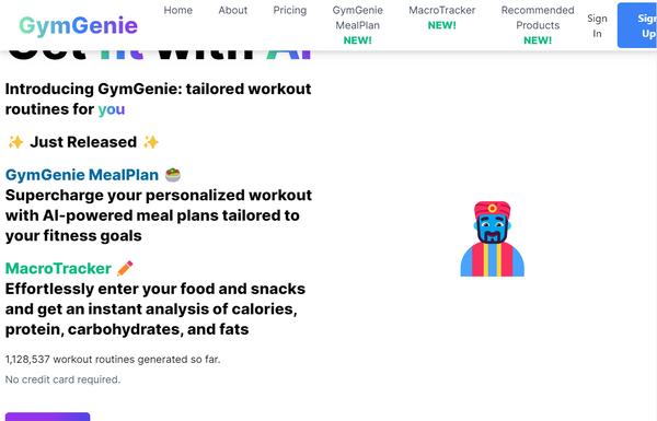 GymGenie ai-tool