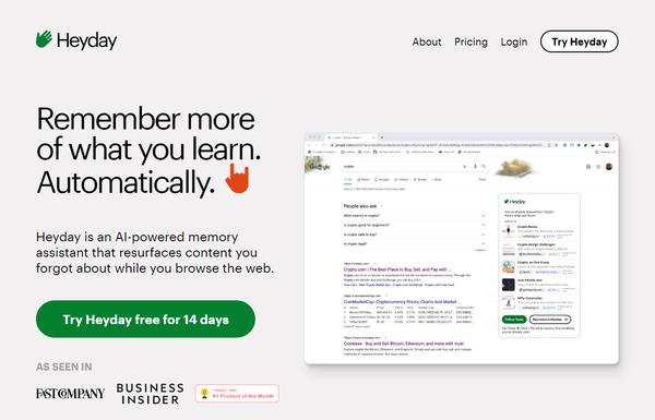 Heyday ai-tool