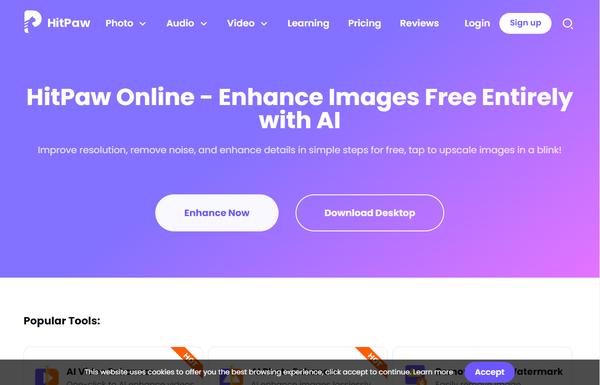HitPaw Online Video Enhancer ai-tool