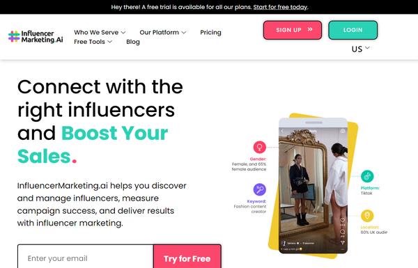 Influencer Marketing AI ai-tool