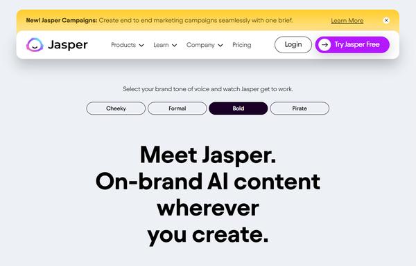 Jasper ai-tool