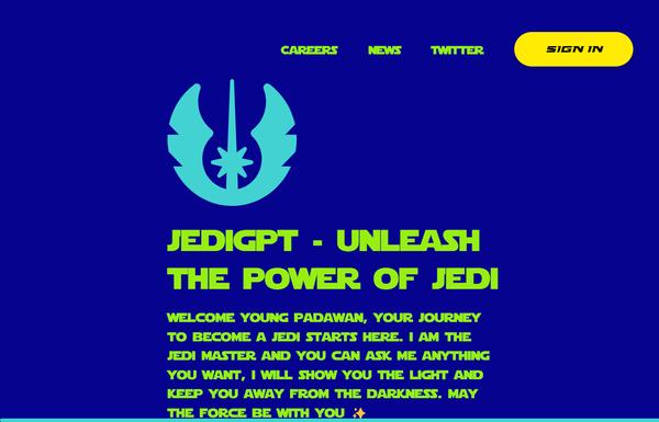 Jedi GPT ai-tool