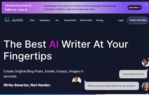 Junia.AI ai-tool