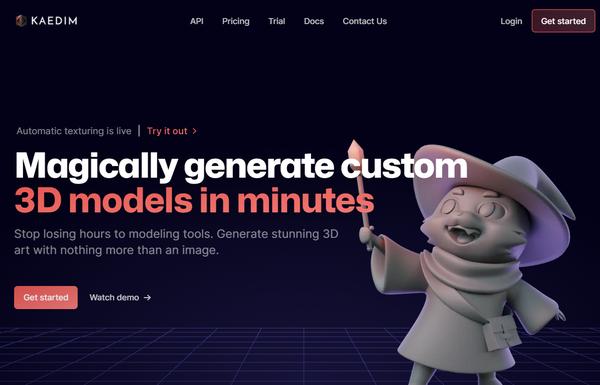 Kaedim ai-tool