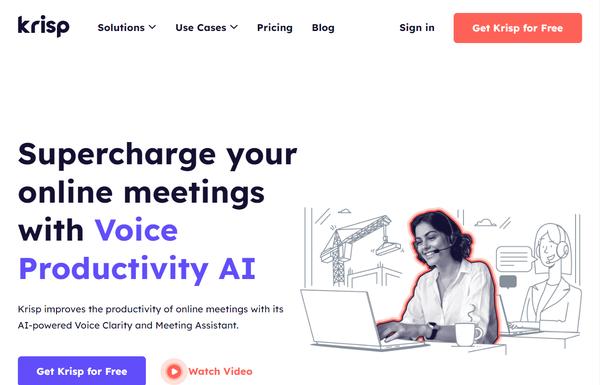 Krisp ai-tool
