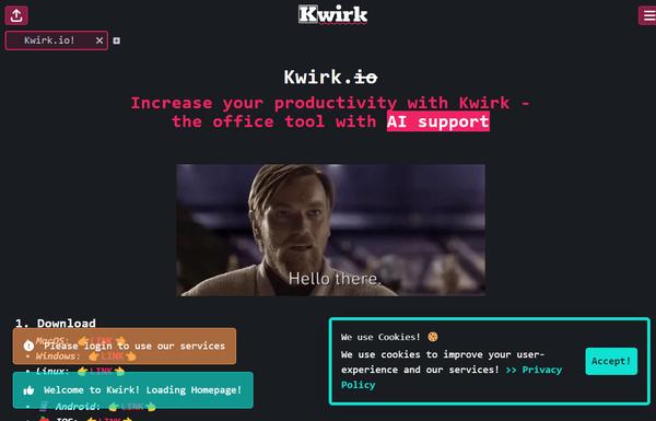 Kwirk ai-tool