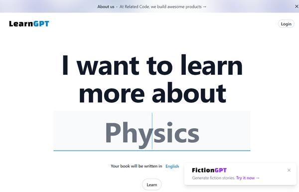 LearnGPT ai-tool