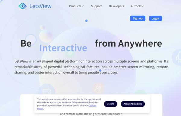 LetsView Chat ai-tool