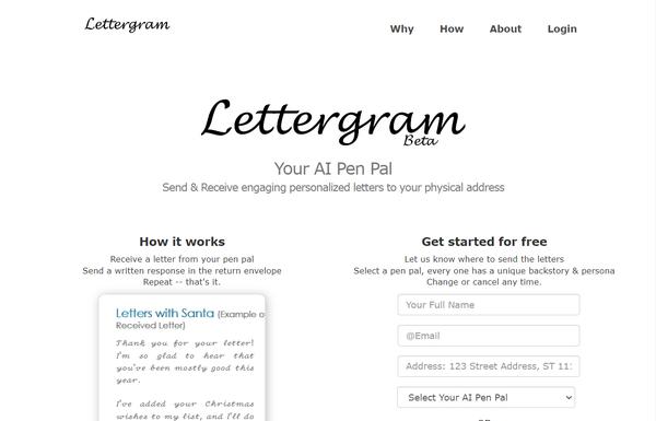 Lettergram ai-tool