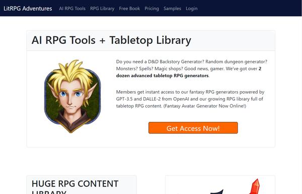 LitRPG Adventures ai-tool