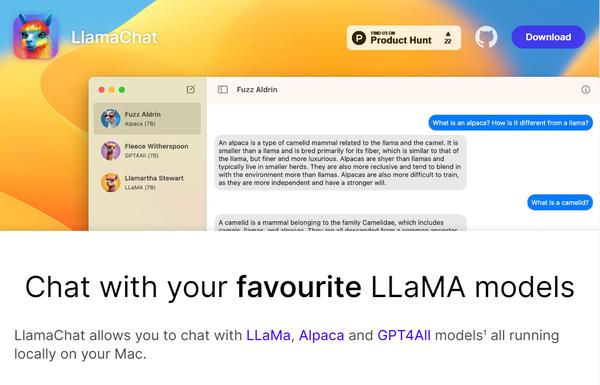 LlamaChat ai-tool