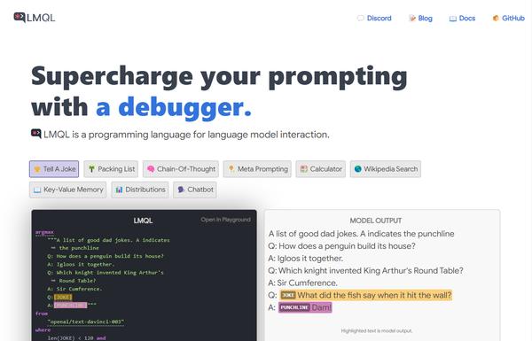 LMQL ai-tool