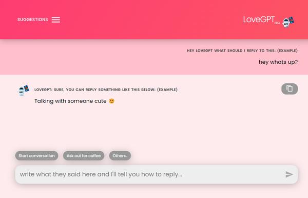 LoveGPT ai-tool
