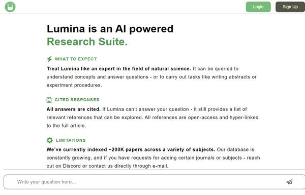 Lumina ai-tool