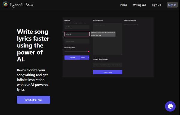 Lyrical Labs ai-tool