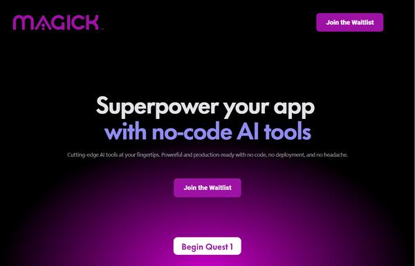 Magick ai-tool