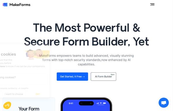 MakeForms.io ai-tool