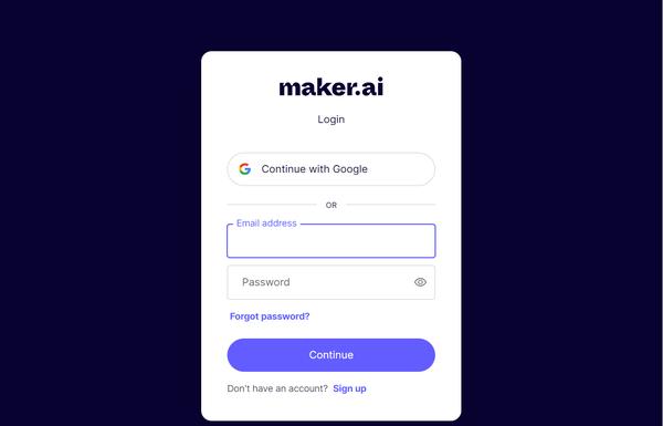 Maker ai ai-tool