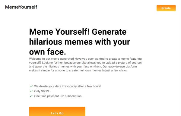 Meme Yourself ai-tool