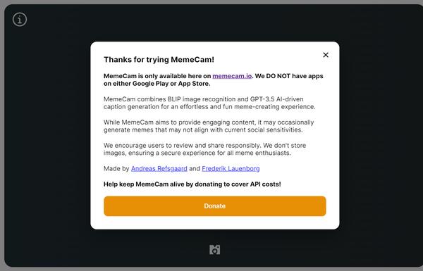 MemeCam ai-tool