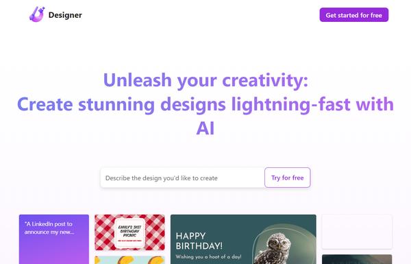 Microsoft Designer ai-tool