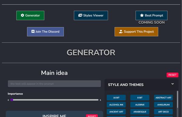 MidJourney Prompts Journey ai-tool