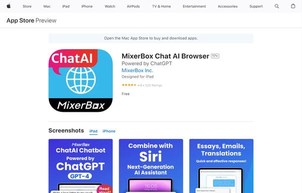 MixerBox Chat AI ai-tool