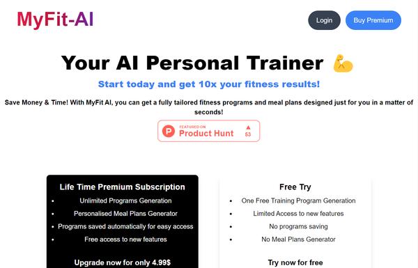 Myfit-AI ai-tool