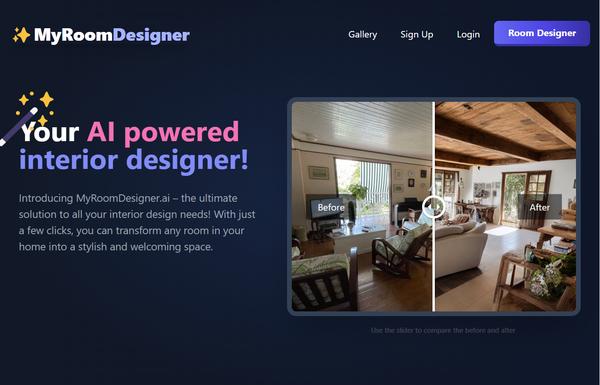 MyRoomDesigner ai-tool