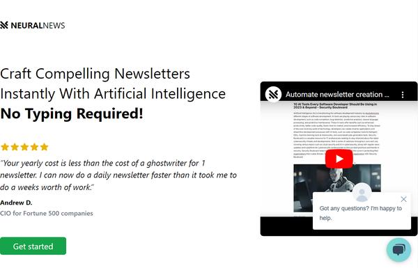 Neural Newsletters ai-tool