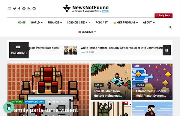 NewsNotFound ai-tool