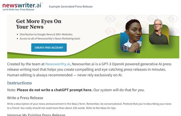Newswriter.ai ai-tool